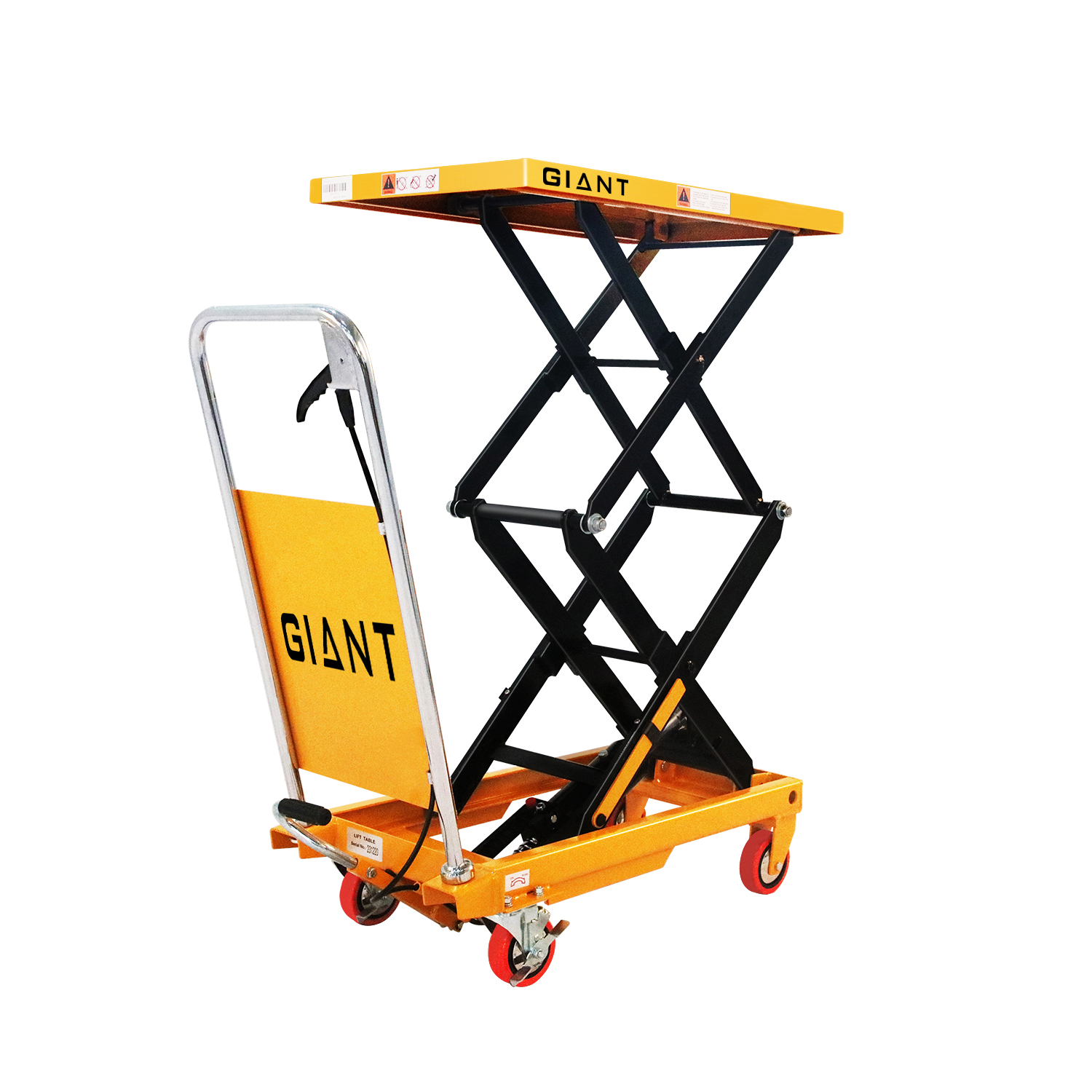 Double Gunting Manual Lift Table-SPS
