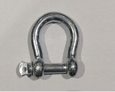 Shackle-EUROPEAN BOW SHACKLE NA MAY SCREW PIN