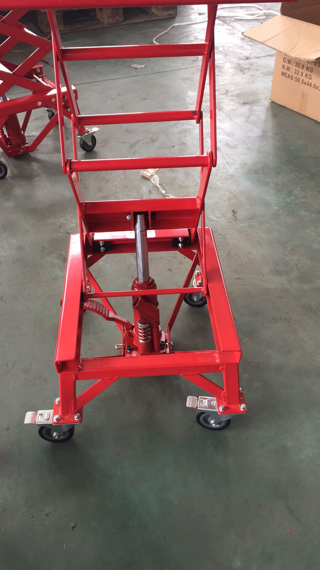 Movable Motorcycle Lift Table