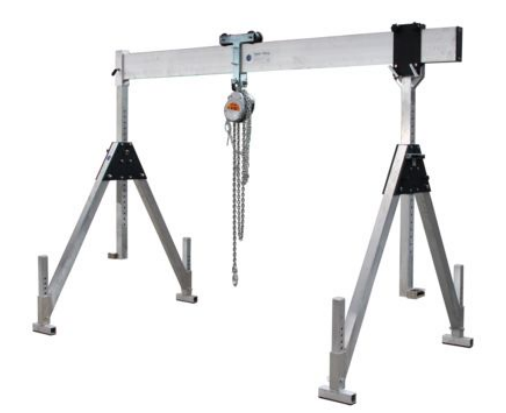Aluminum Gantry Crane na natitiklop
